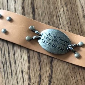 Antique Brass Bracelet Charm by LE